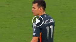 Lozano convirtió 2 goles en 10' para San Diego.