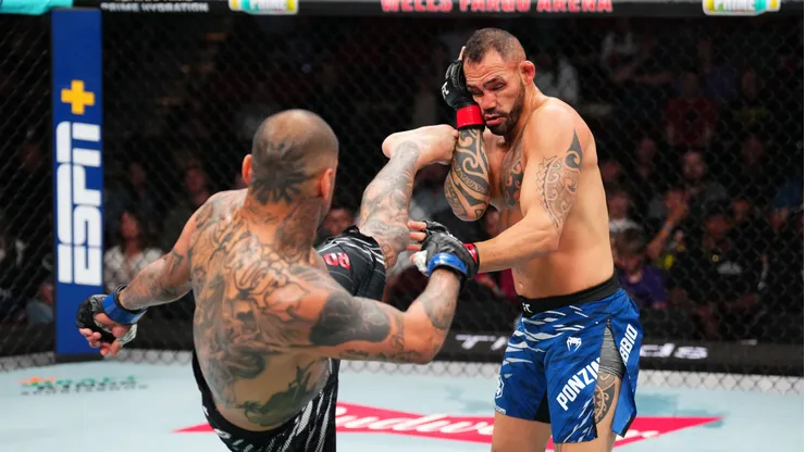Santiago Ponzinibbio no pudo seguir con el ritmo de victorias y fue noqueado de manera letal.