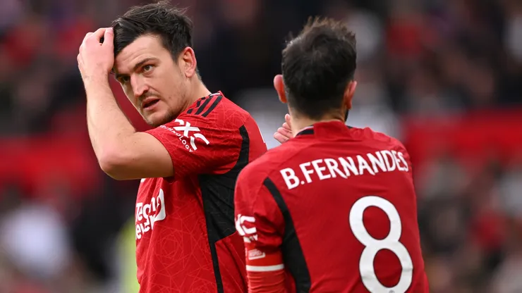 Bruno Fernandes y Harry Maguire no juegan ante Brentford