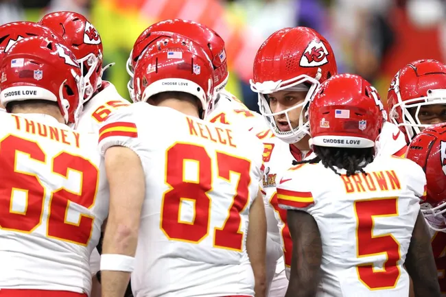 Jugadores de Kansas City Chiefs (GETTY IMAGES)