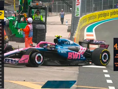 El accidente de Jack Doohan en la largada del GP de Miami 2025