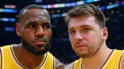 LeBron James y Luka Doncic.