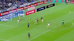 Germán Berterame abrió el marcador en el Play-In entre Rayados y Pumas UNAM