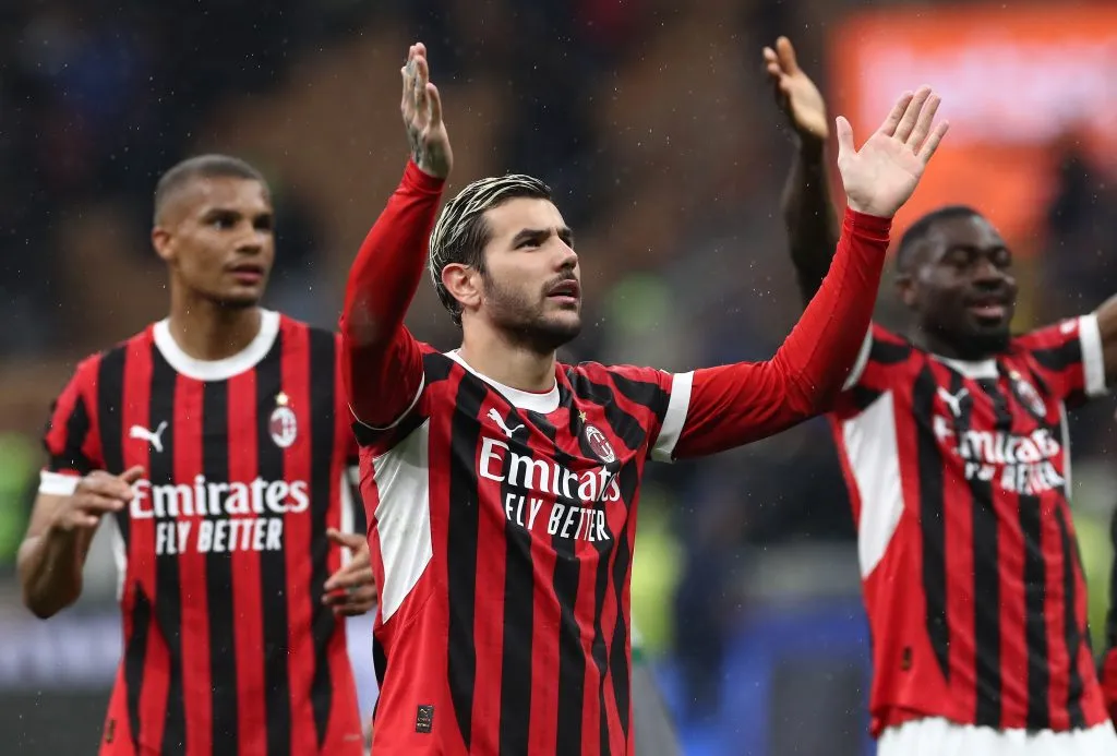 Theo Hernández, jugador de AC Milan (GETTY IMAGES)