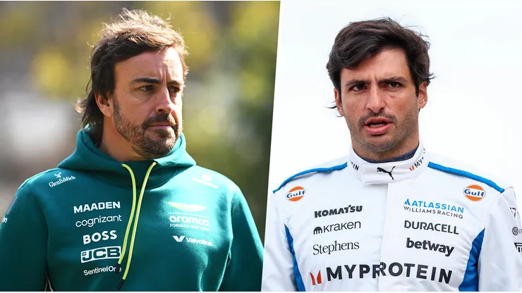 Fernando Alonso y Carlos Sainz