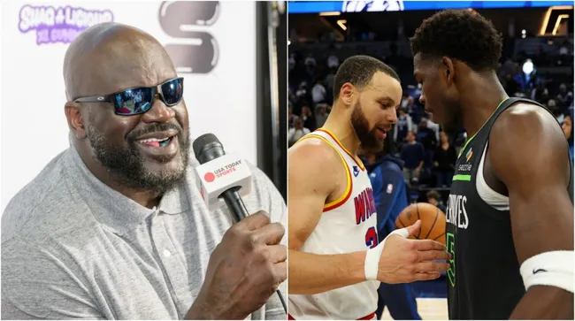 O’Neal, Curry y Edwards. (Foto; Getty Images)