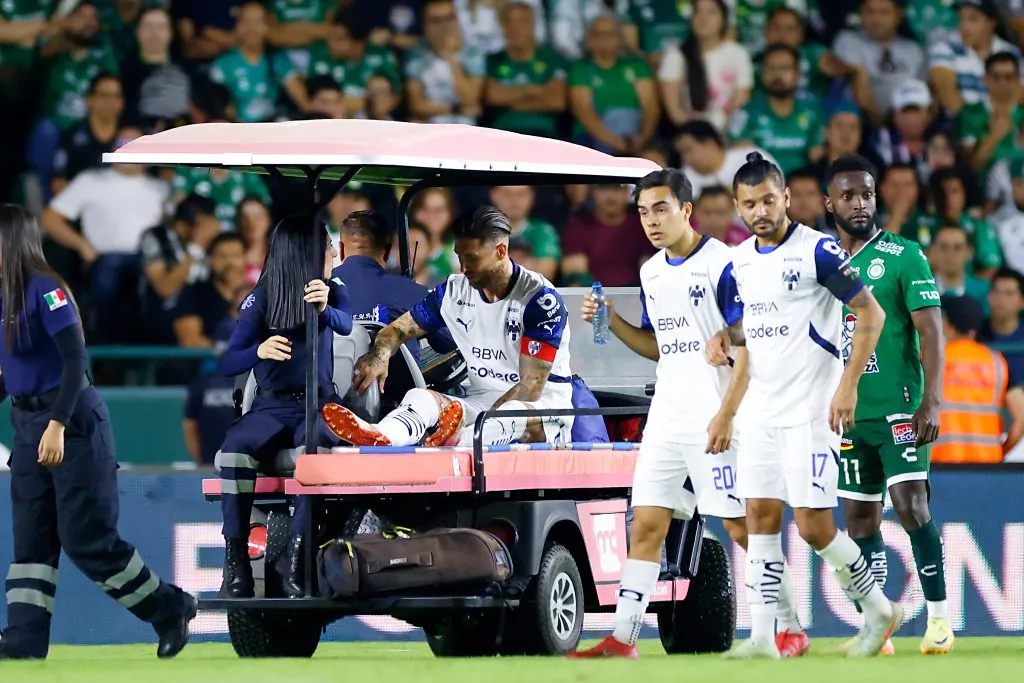 El León-Rayados, el último partido que jugó Ramos [Foto: Getty]