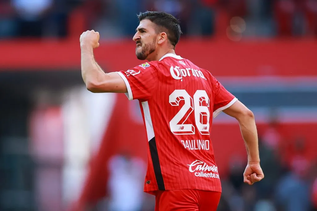 Paulinho, el goleador de Toluca [Foto: Getty Images]