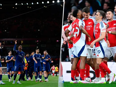 Las alineaciones de PSG vs. Arsenal por la semifinal de la Champions League