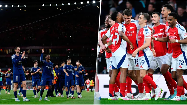 PSG vs. Arsenal por la Champions League