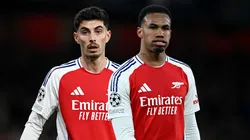 Kai Havertz y Gabriel Magalhaes