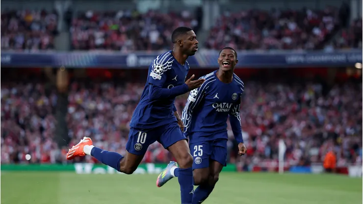 Ousmane Dembélé no juega en PSG vs. Arsenal por la Champions League