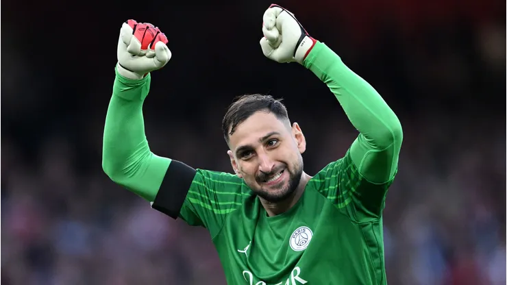 Gianluigi Donnarumma ya es figura en PSG vs. Arsenal