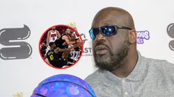 Jimmy Butler, Stephen Curry y Shaquille O'Neal.