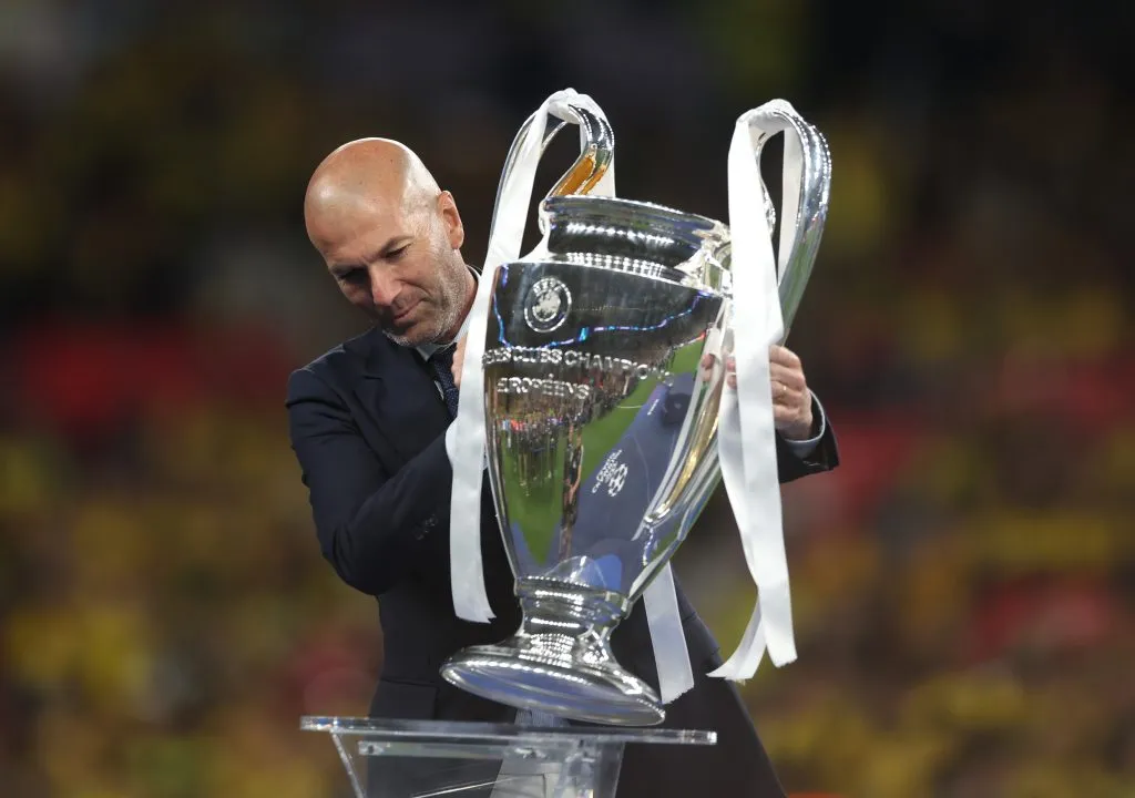 Zinedine Zidane, el señalado por la afición del Arsenal [foto: Getty]