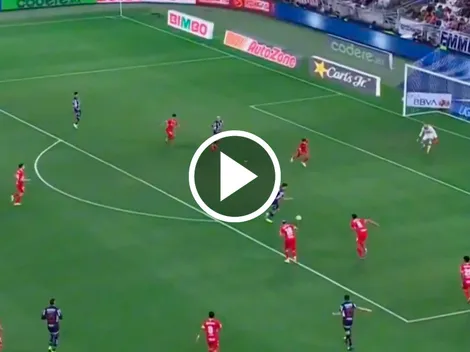 Lo da vuelta Rayados: Sergio Canales y un lindo gol para el 2-1 ante Toluca