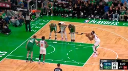 Tiro libre de Mitchell Robinson en Boston Celtics vs. New York Knicks