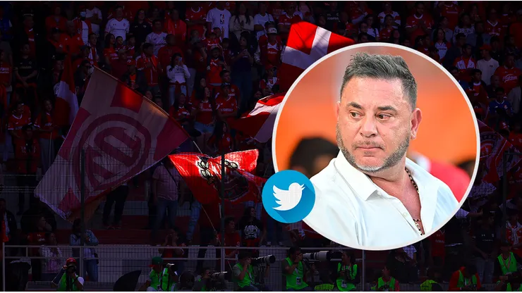 Usuarios de Toluca y un mensaje tendencia para su DT.