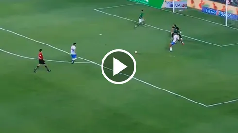 Ignacio Rivero marcó el primero de 'La Máquina'.