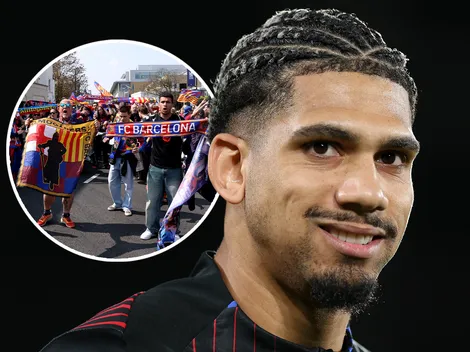 La respuesta de Ronald Araújo a los aficionados de Barcelona que lo culparon de la eliminación