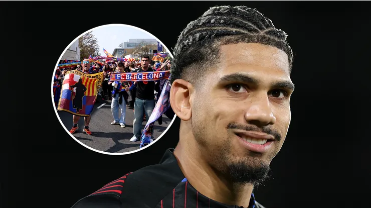 Ronald Araújo le responde a los aficionados de Barcelona