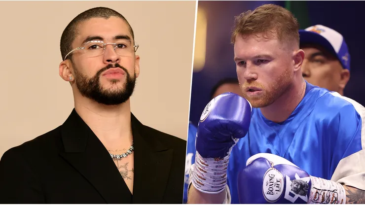 Bad Bunny y Canelo Álvarez