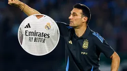 Lionel Scaloni propuso un refuerzo para el 'Merengue'.