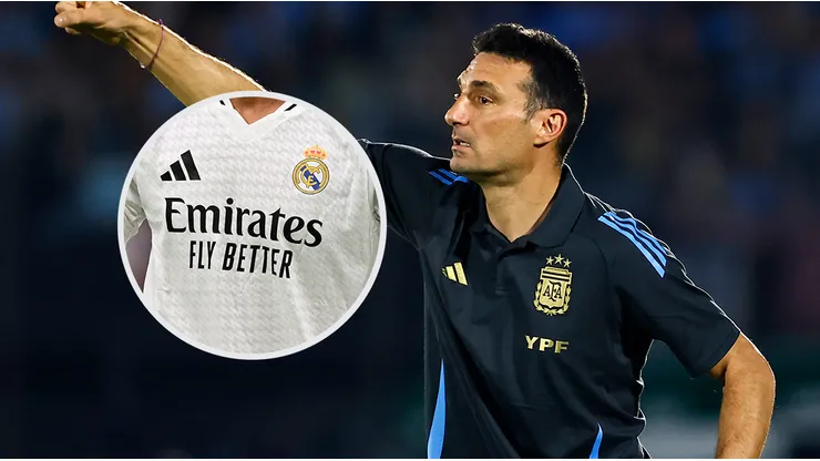 Lionel Scaloni propuso un refuerzo para el 'Merengue'.