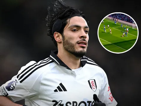 Así fue el gol de Raúl Jiménez con Fulham ante Everton