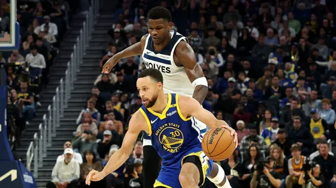 Stephen Curry y Anthony Edwards, estrellas de la NBA