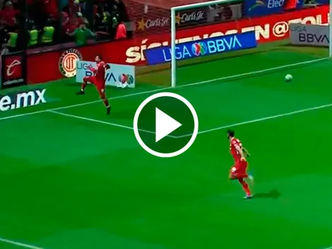 ¡Cayó el primero! El gol de Alexis Vega para el 1-0 de Toluca ante Rayados