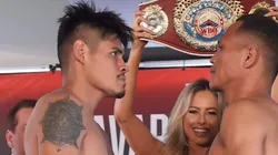 Vaquero Navarrete retuvo su corona del peso superpluma en la mejor pelea del fin de semana.