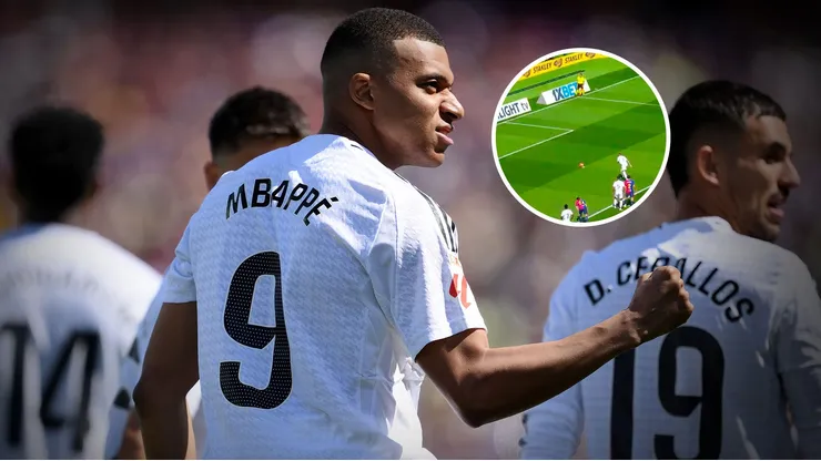 Kylian Mbappé ya tiene un doblete en el Clásico