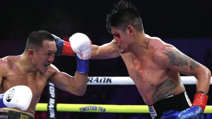 Vaquero Navarrete sufrió la suspensión de su combate vs. Charly Suarez por un corte severo en el rostro.