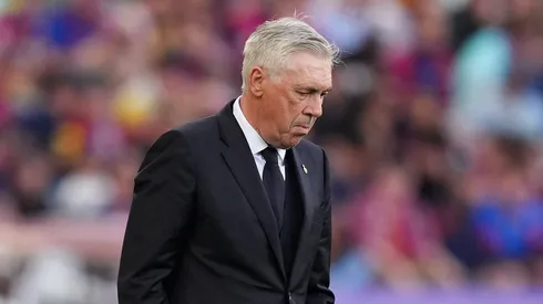 Carlo Ancelotti en Barcelona vs. Real Madrid