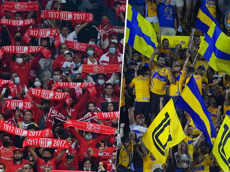 Aficionados de Toluca y Tigres calientan la previa de la semifinal con picantes mensajes