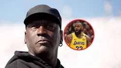 Michael Jordan y LeBron James.