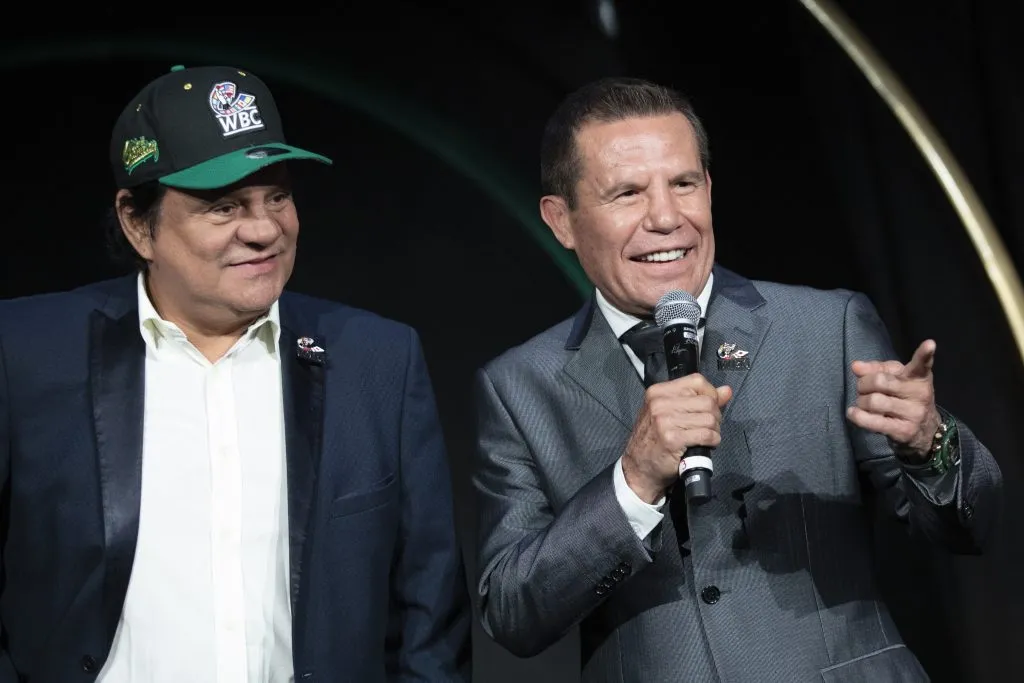 Julio César Chávez y Roberto Durán (Getty Images)