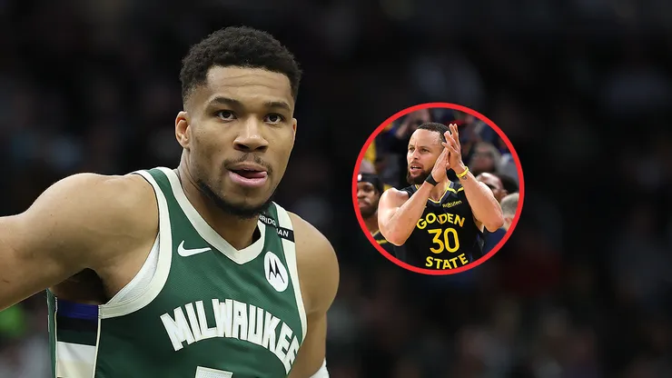 Giannis Antetokounmpo y Stephen Curry.