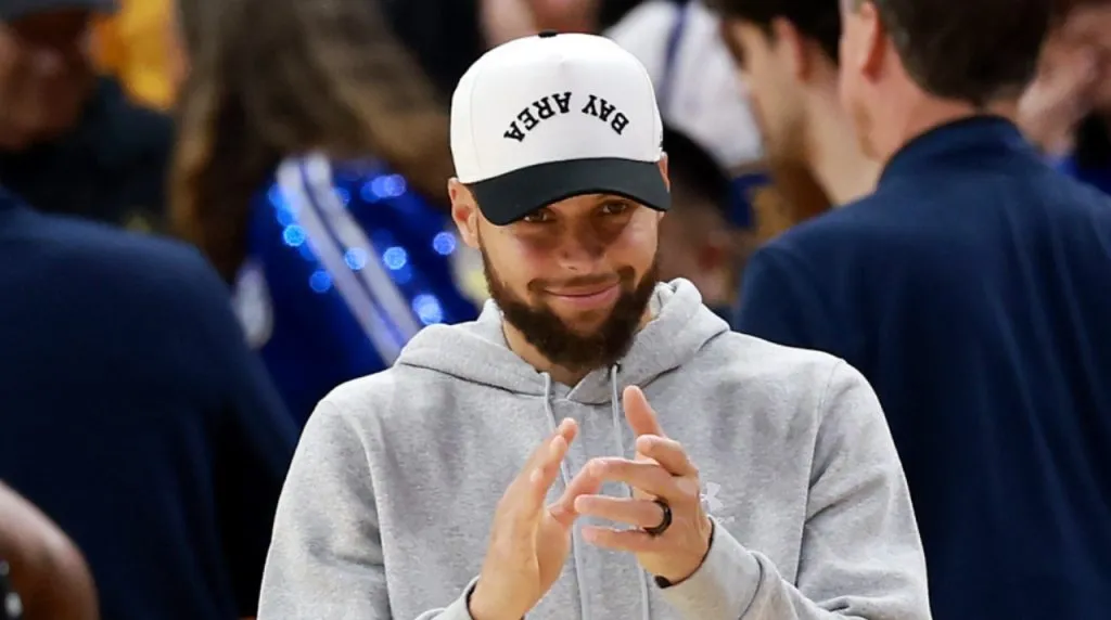 Stephen Curry en Warriors vs. Timberwolves. (Foto: Getty Images)