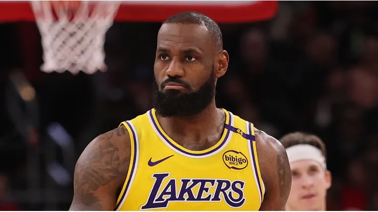 LeBron James, estrella de Los Angeles Lakers.