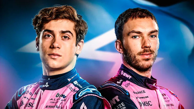 Franco Colapinto y Pierre Gasly