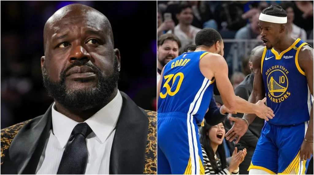 O’Neal, Curry y Jimmy Butler. (Foto: Getty Images)
