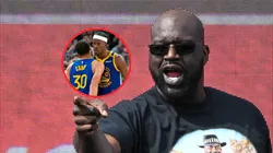 Stephen Curry, Jimmy Butler y Shaquille O'Neal.