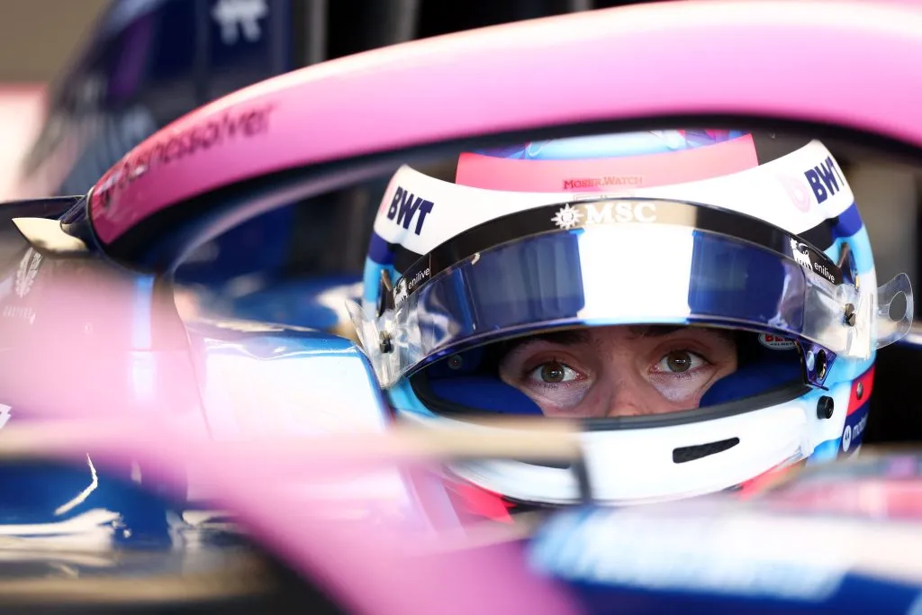 Franco Colapinto a bordo del Alpine A525 (GETTY IMAGES)