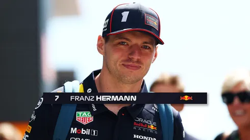 Max Verstappen fue 'reemplazado' por Franz Hermann