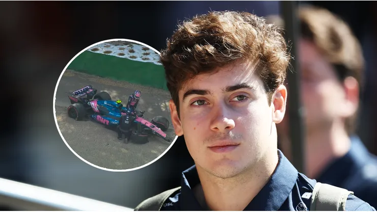 Franco Colapinto chocó en la qualy de Imola