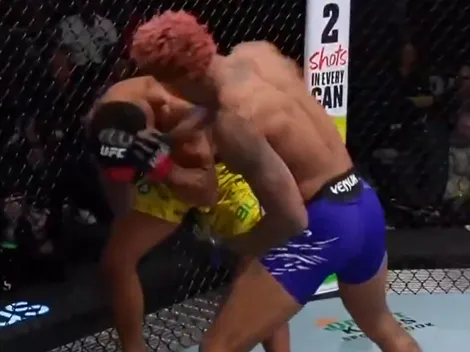 Michael Morales noqueó de manera espectacular a Gilbert Burns en UFC Fight Night