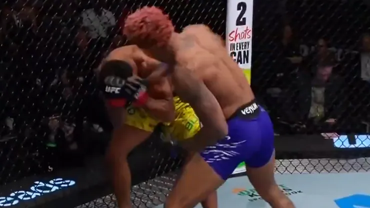 Michael Morales fue la gran figura de UFC Fight Night con un brutal nocaut.