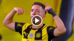 Leo Fernández y un golazo para Peñarol.